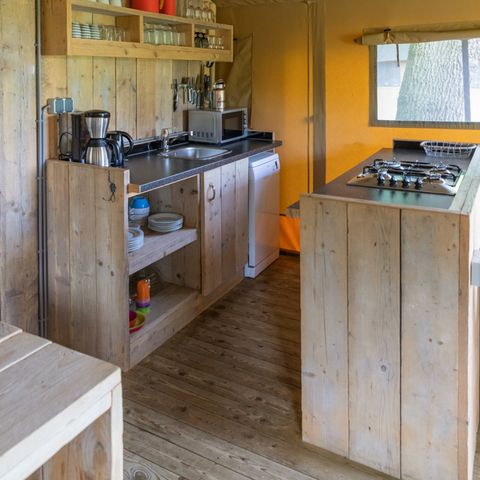 Safarizelt 5 Personen - Luxus