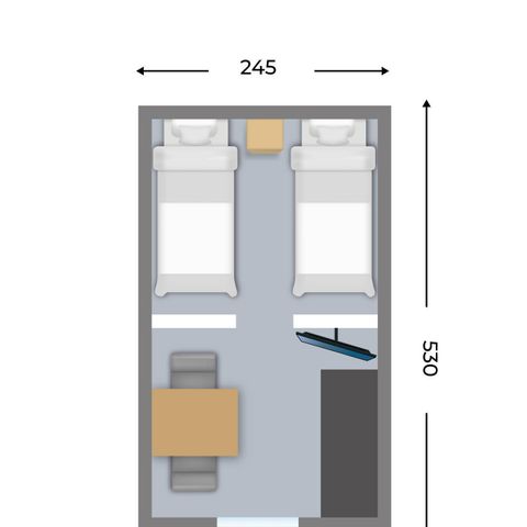 Tiny house 4 personen - Wandergondel für 4 Personen