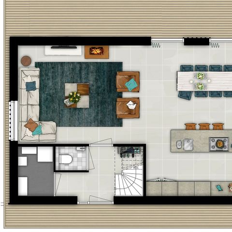 FERIENHAUS 8 Personen - Luxus