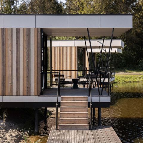 Lodge 4 personen - Wasserhäuschen