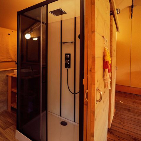 SafariZelt 7 Personen - La Gran Vida Whirlpool