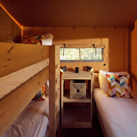 Safarizelt 7 Personen - La Gran Vida Whirlpool