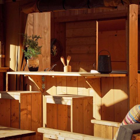 Safarizelt 7 Personen - La Gran Vida Whirlpool