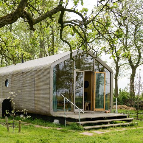 Chalet 2 Personen - Rundumhaus mit Sauna und Badewanne