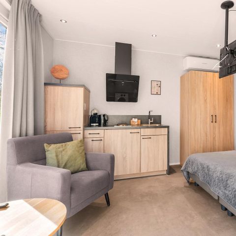 Bungalow 2 Personen - Luxuriöses Waldloft mit Whirlpool und Sauna