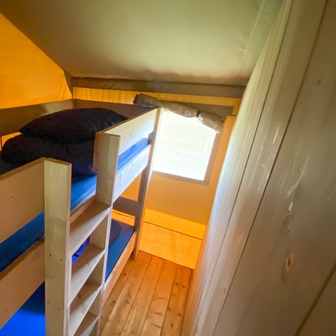 Safarizelt 4 Personen - einschließlich sanitärer Einrichtungen