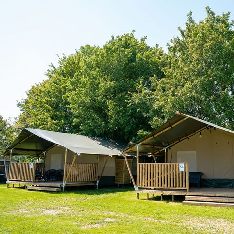 Safarizelt 6 Personen - einschließlich sanitärer Einrichtungen