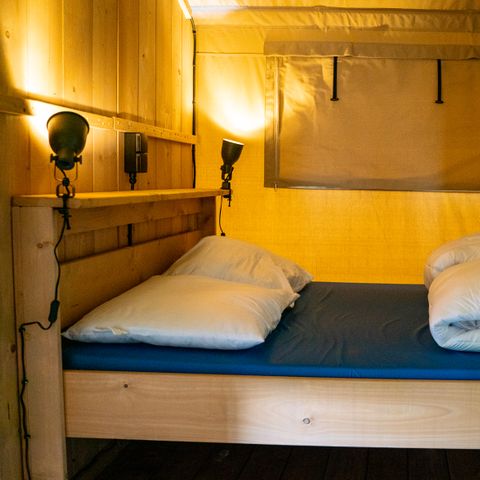 Safarizelt 4 Personen - einschließlich sanitärer Einrichtungen