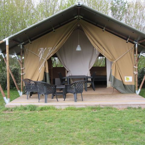 Vodatent Boerencamping Swarthoeve  - Camping Wormerland - Image N°2