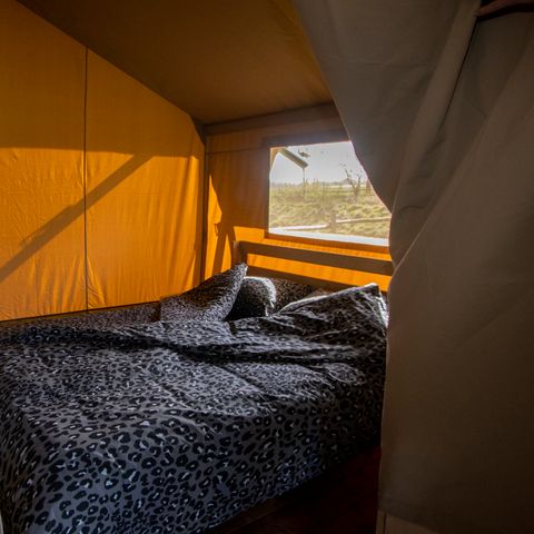 Safarizelt 4 personen - einschließlich Toilette