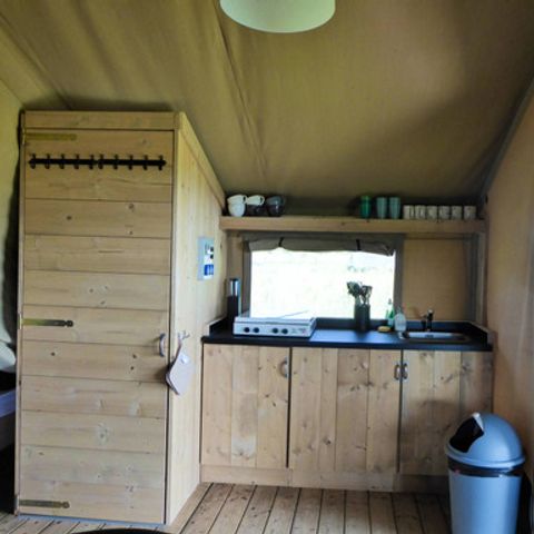 Safarizelt 6 Personen - inkl. Toilette