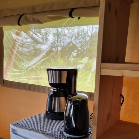 SafariZelt 6 Personen - einschließlich Toilette