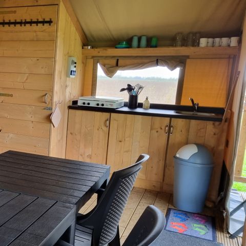 SafariZelt 6 Personen - einschließlich Toilette