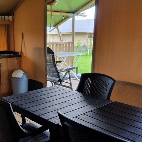 Safarizelt 6 Personen - einschließlich Toilette