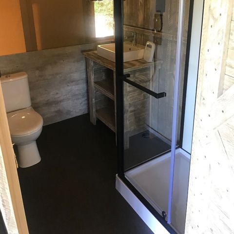 Safarizelt 5 Personen - einschließlich sanitärer Einrichtungen