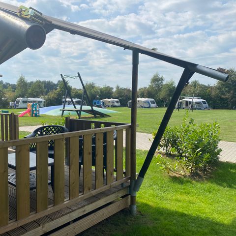 Safarizelt 4 Personen - einschließlich sanitärer Einrichtungen