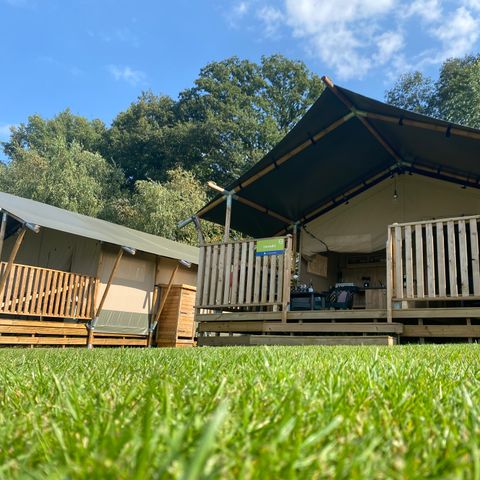 Safarizelt 4 Personen - einschließlich sanitärer Einrichtungen