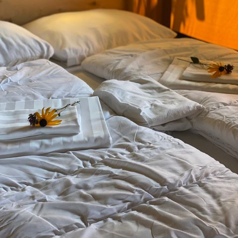 Safarizelt 4 Personen - einschließlich sanitärer Einrichtungen