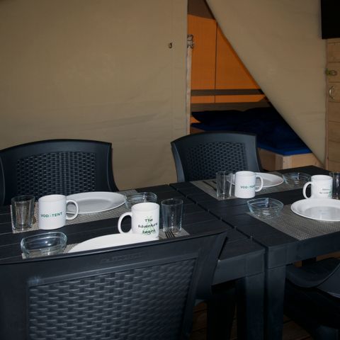 Safarizelt 6 Personen - einschließlich Toilette