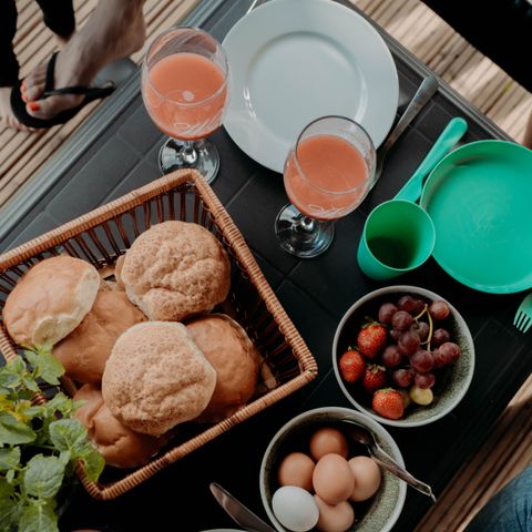 SafariZelt 4 Personen - einschließlich sanitärer Einrichtungen