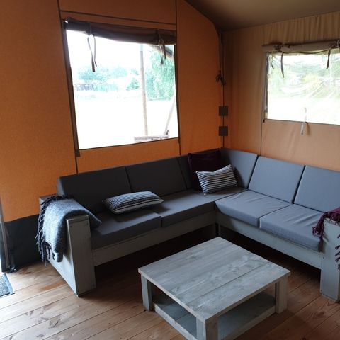 Safarizelt 6 Personen - XL inkl. Toilette