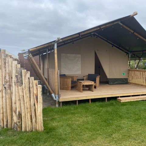 SafariZelt 4 Personen - einschließlich Toilette