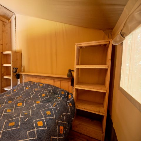 Safarizelt 4 Personen - einschließlich sanitärer Einrichtungen