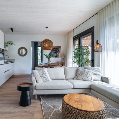 LODGE 4 Personen - 4-Personen-Wellness-Ferienhaus