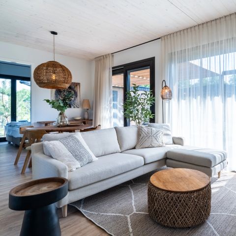 LODGE 4 Personen - 4-Personen-Wellness-Ferienhaus