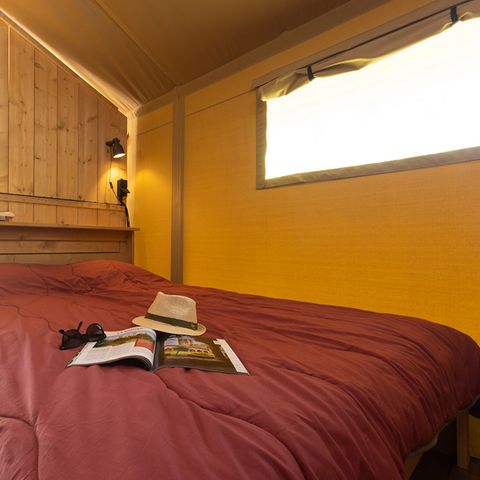 Safarizelt 5 Personen - einschließlich sanitärer Einrichtungen