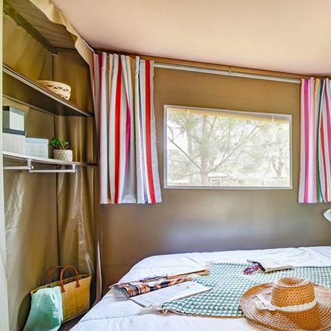 Safarizelt 4 Personen - einschließlich sanitärer Einrichtungen