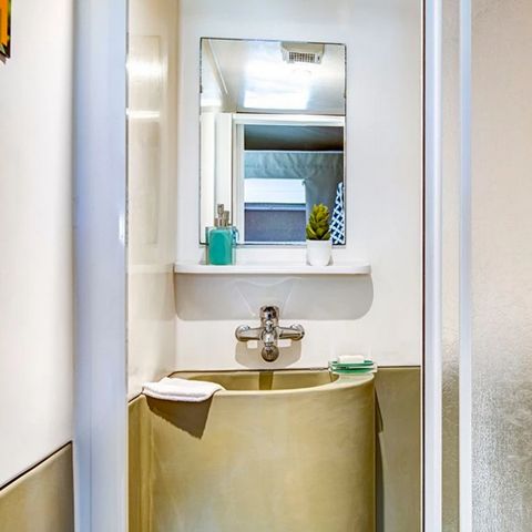 Safarizelt 4 Personen - einschließlich sanitärer Einrichtungen