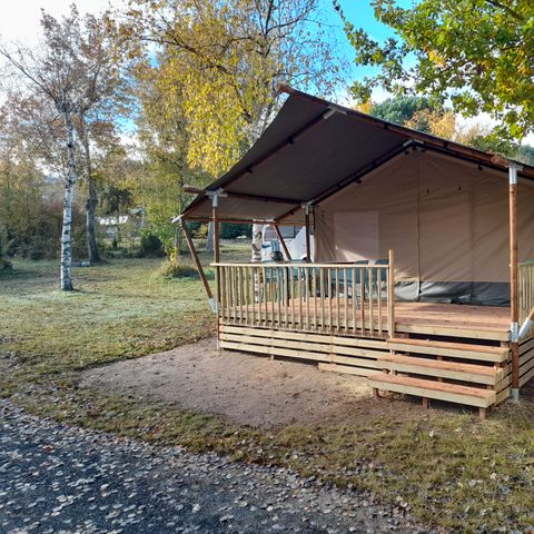 Safarizelt 6 Personen - einschließlich Toilette