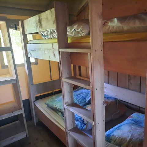 SafariZelt 6 Personen - einschließlich sanitärer Einrichtungen