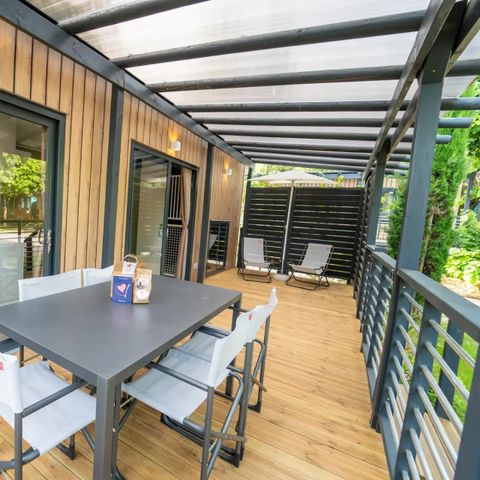 Mobilheim 5 Personen - Cottage Next XL Superior Hund