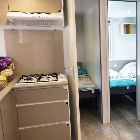 Mobilheim 6 Personen - ARIZONA STANDARD - 3 Schlafzimmer - TV - CLIM