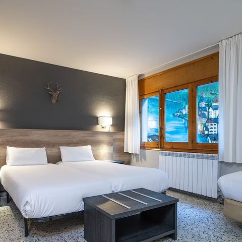 Zimmer 3 personen - Hotelzimmer Mountainview