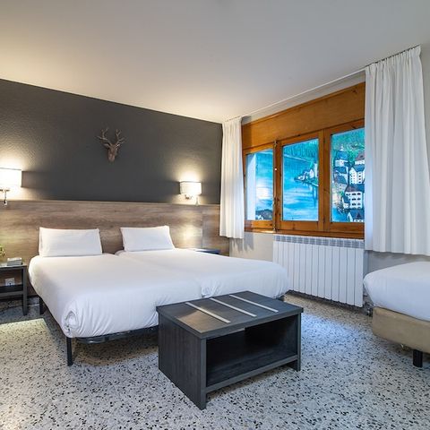 Zimmer 3 personen - Hotelzimmer Mountainview