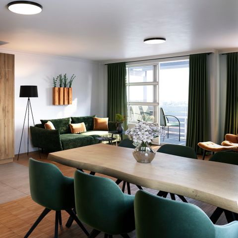Apartement 6 Personen - Luxus 4+2P mit Aussicht