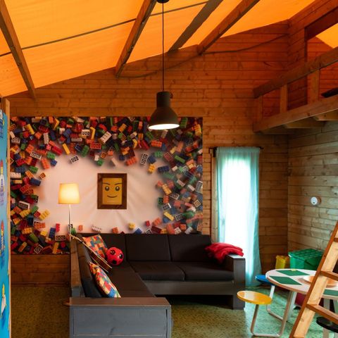 Bungalowzelt 6 Personen - Bungalow Zelt Lego Haus