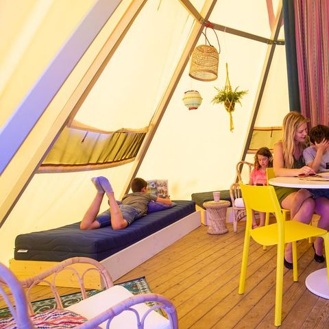 Unterkunft 4 personen - Tipi Jippi Tipi