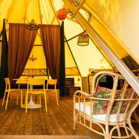 Unterkunft 4 personen - Tipi Jippi Tipi