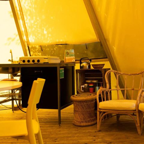 Unterkunft 4 personen - Tipi Jippi Tipi