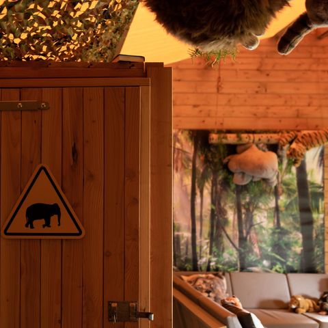 Bungalowzelt 6 personen - Bungalow Zelt Dschungelhaus