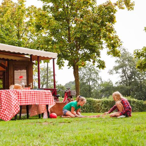 Bungalow 6 personen - Schwedische Zelthäuser