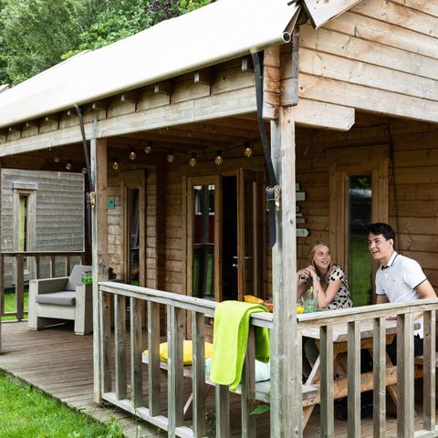 Bungalowzelt 6 Personen - Bungalow Zelt Ritter & Prinzessin Haus