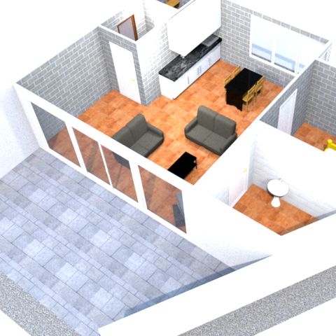 Bungalow 2 Personen - Kran