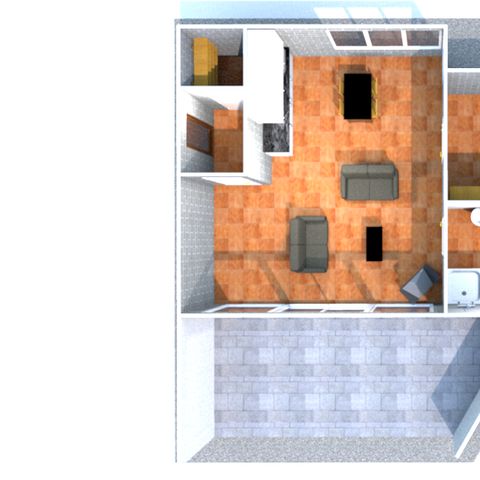 Bungalow 2 Personen - Kran