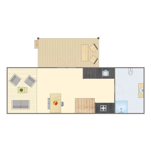 AUßERGEWÖHNLICHE UNTERKUNFT 4 Personen - Winziges Haus 2-4BY 2+2