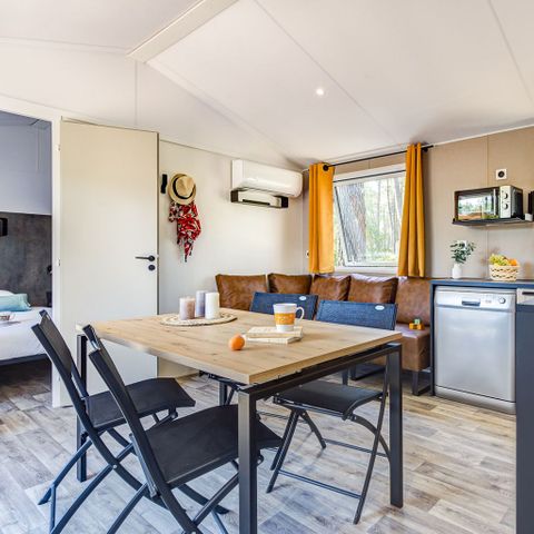 Mobilheim 6 Personen - Cottage Cocoon 6p 3ch 2SdB PREMIUM